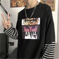 Cool Spring Naruto Print Men's T Shirt