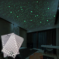 3D Bubble Luminous Stars Dots Wall Sticker