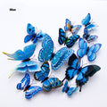Double Layer 3D Butterfly Wall Sticker