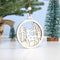Wooden Hanging Christmas Ornament