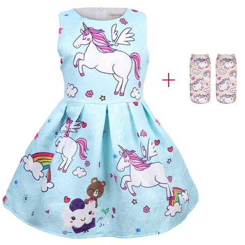 Baby Girls Unicorn Costume