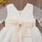 Knee-Length Bridesmaid White Dress