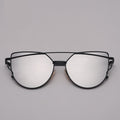Reflective Cat Eye Glasses