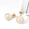 Luxury Rhinestone Geometric Drop Earrings
