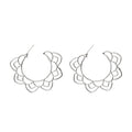 Long Crystal Tassel Earrings