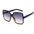 Black Square Oversize Unisex Sunglasses