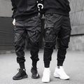 Black Hip Hop Cargo Pants