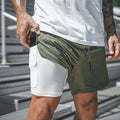 Double-Deck Men's Breathable Shorts