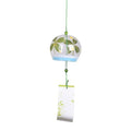 Romantic Hand Painted Cherry Blossom Glass Wind Chimes
