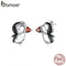 Penguins Couple Stud Earrings