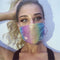 Colorful Crystal Cosplay Face Mask