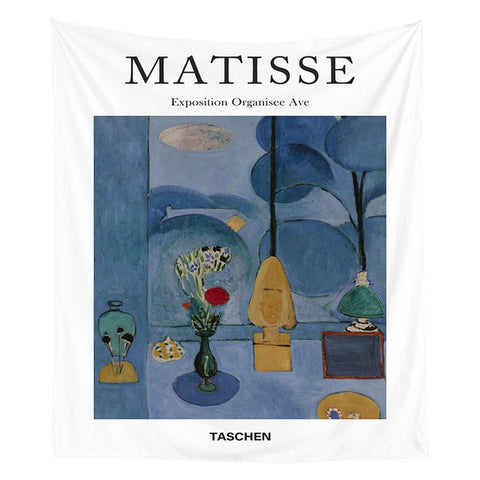 Psychedelic Matisse Painting Wall Tapestry