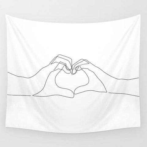 Simple Line Tapestry