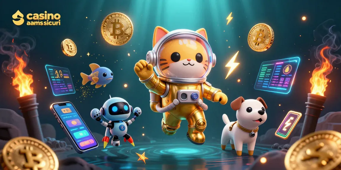 Esperienza di gioco coinvolgente nei casino non aams sicuri con personaggi futuristici e elementi di gioco digitali.
