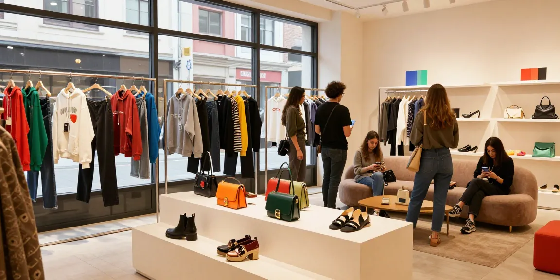 Fashion-conscious shopper engaging with high-end replica products at https://shs-dome5.com/ boutique in an urban setting.