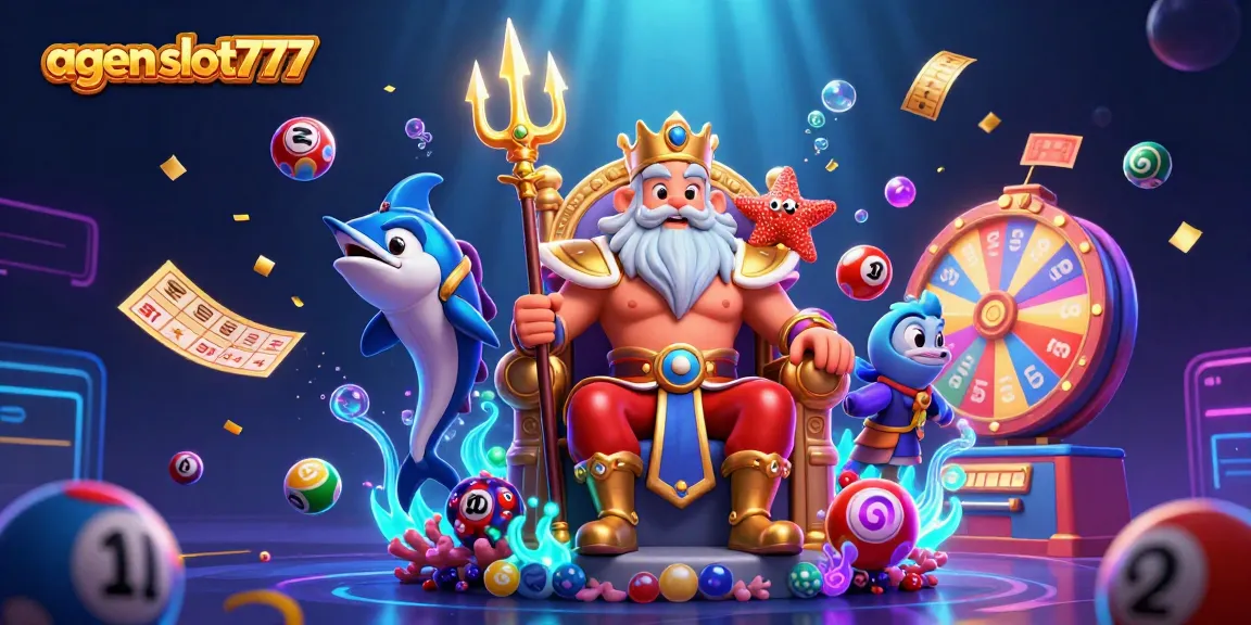 Experience the excitement of agen slot777 with vibrant lottery elements and dynamic gaming visuals.