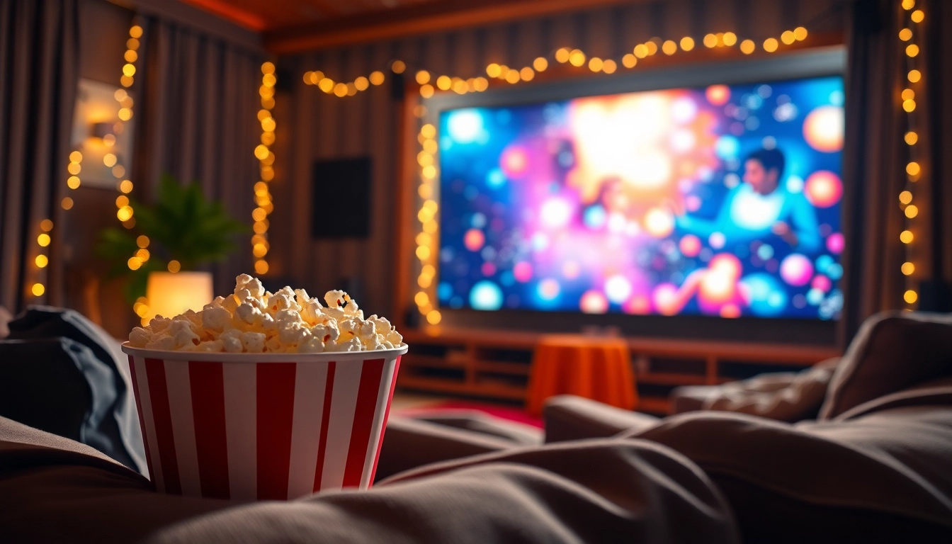 ดูหนังออนไลน์ ในบรรยากาศของการชมภาพยนตร์ที่บ้านอย่างอบอุ่น