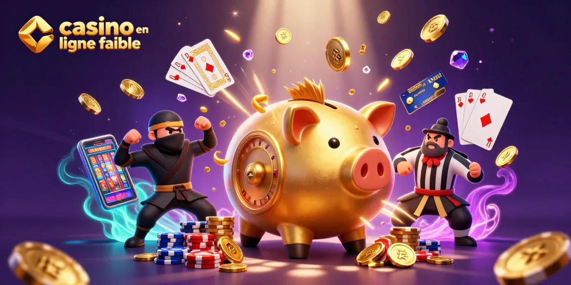 Découvrez le casino en ligne fiable avec des éléments ludiques et des gains brillants dans cette illustration