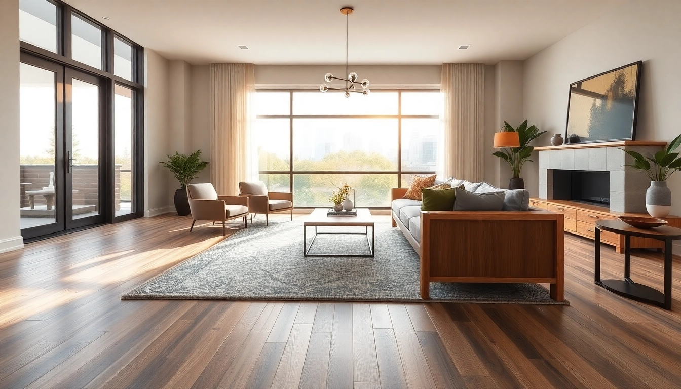 Enhance your space with flooring Chicago offers, showcasing the Juneau LVP for elegance and durability.