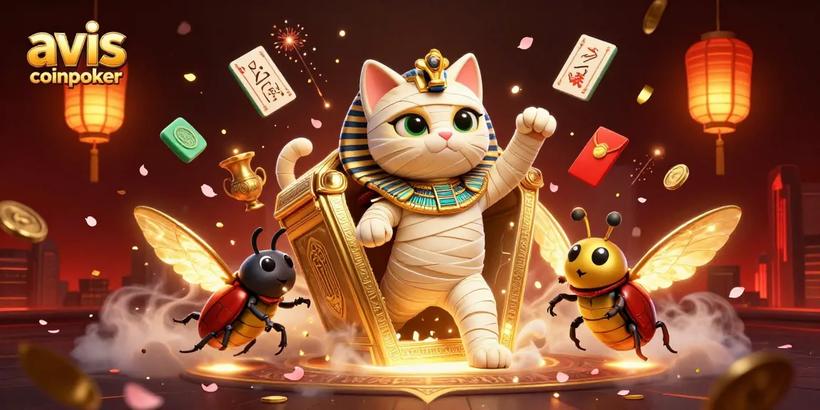 Évaluez le site CoinPoker avec une illustration de jeu vivant et dynamique pour l'avis coinpoker.