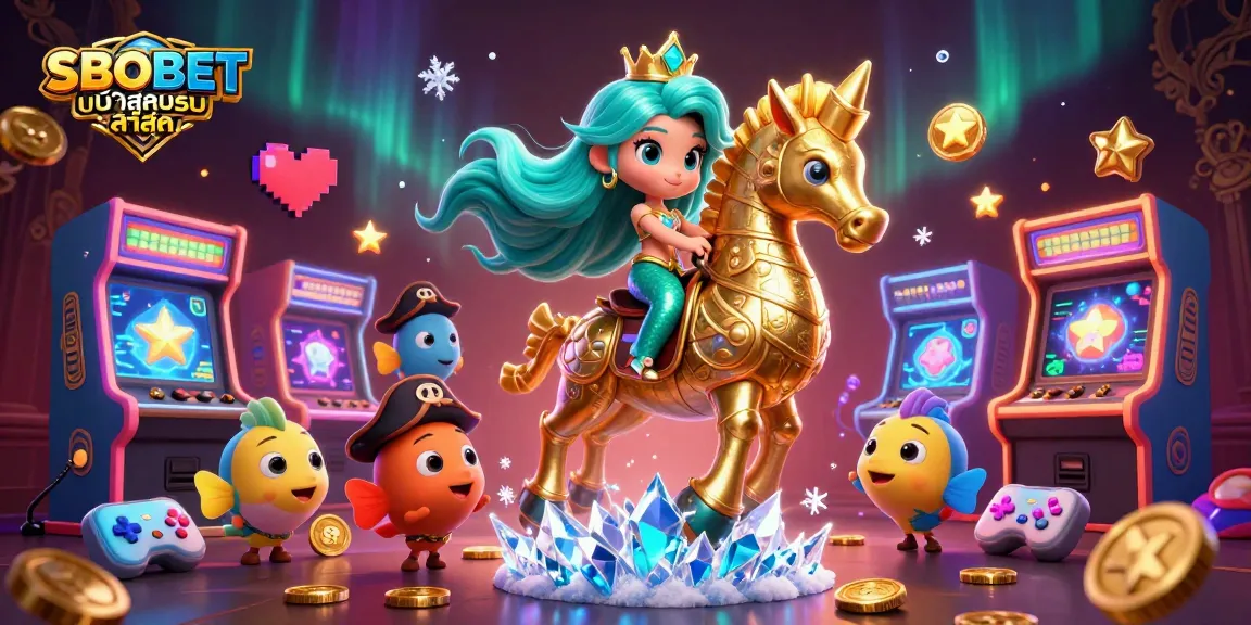SBOBET เข้าสู่ระบบ ล่าสุด: Join the vibrant casino world with dynamic gaming elements and characters in action.