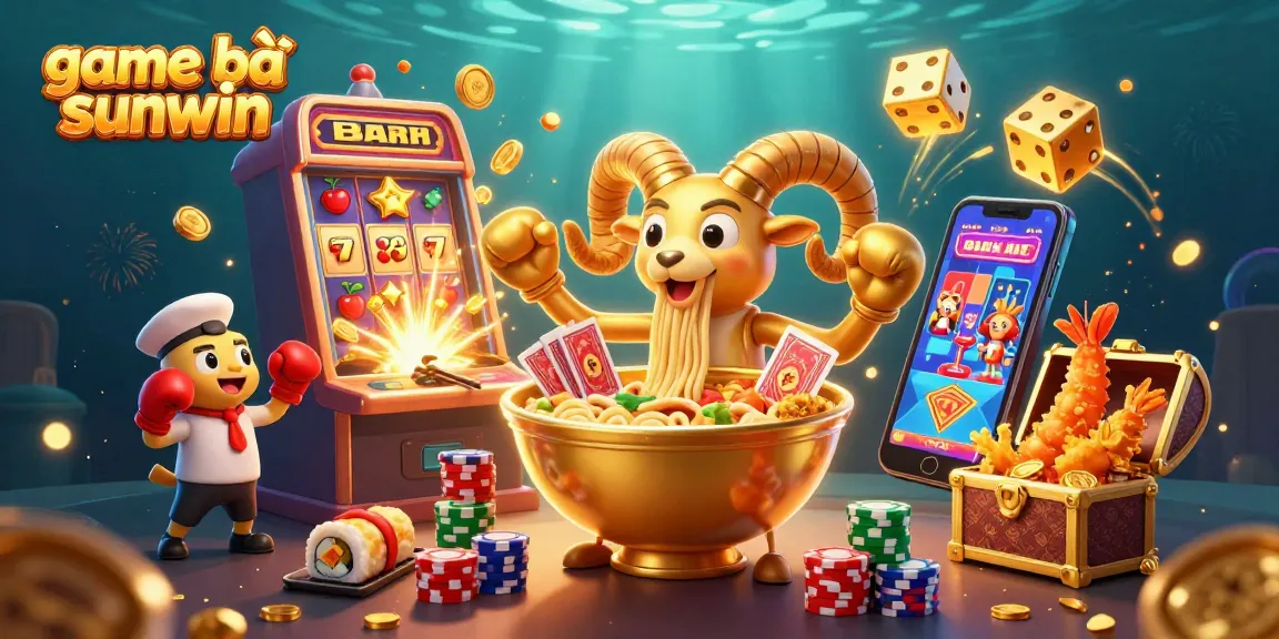 Engaging scene showcasing game bài sunwin with vibrant characters and energetic casino elements.