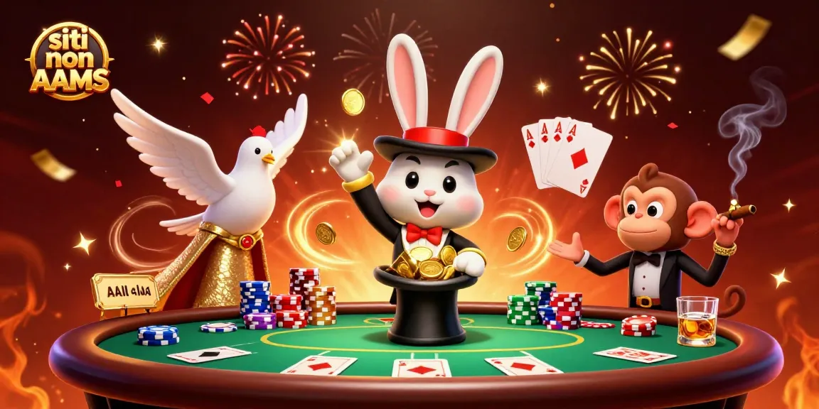 Giocatori esperti partecipano a un affascinante tavolo nei siti non AAMS con divertenti elementi di gioco.