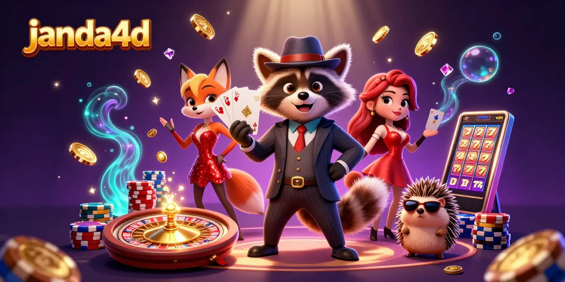 Memenangkan jackpot di janda4d dengan permainan kasino menarik dan karakter kartun yang menawan.