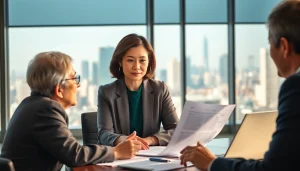 Engaging session on tax planning and wealth management with a financial planner and client.