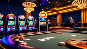 Spin the reels and immerse in BK8's thrilling gaming experience with dynamic casino visuals.