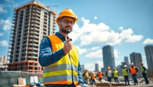 Manhattan General Contractor overseeing construction, showcasing professionalism and teamwork.