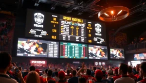 ผลบอลคืนนี้ แสดงคะแนนฟุตบอลสดในบรรยากาศบาร์กีฬาเต็มไปด้วยแฟนๆ