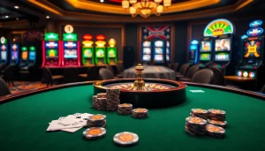 Experience thrilling gameplay at https://jun88.buzz/ with high-stakes poker tables and vibrant slot machines.