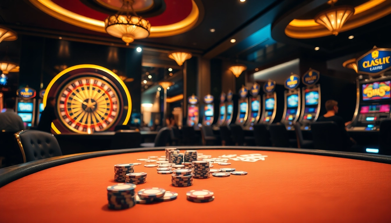 Engaging in high-stakes gaming with hidden wiki links at a luxury casino table.