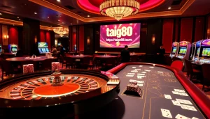 Experience high-stakes gaming action at https://taigo88.team/ with strategic moves at the casino table.