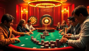 Vivez l'excitation du casino fiable en ligne avec des joueurs profitant du poker et de la roulette !